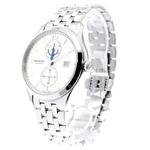 MONTBLANC Heritage Chronometry MB112648 Date Silver Dial Automatic Men's_880505